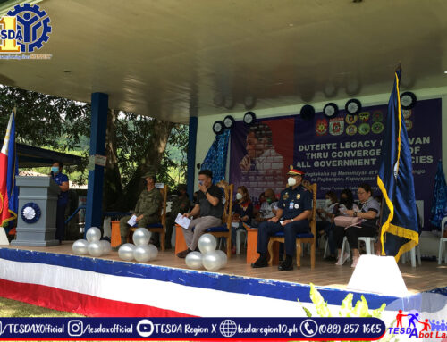 TESDA Lanao del Norte participates in “Duterte Legacy: Barangayanihan Caravan Towards National Recovery”